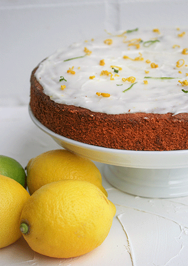 Lemon Moon Cake