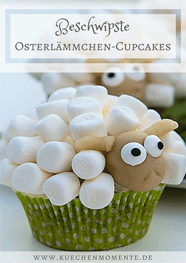 Lamm Cupcakes Ostern beschwipst