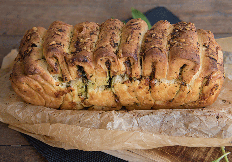 Zwiebel Zupfbrot - Rezepte Suchen