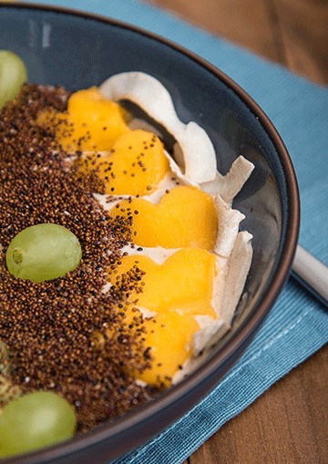 Smoothie bowl mit Canihua