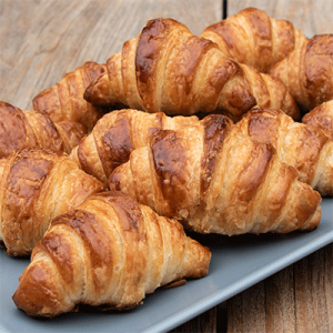 Croissants nach einem Rezept von Julia Child