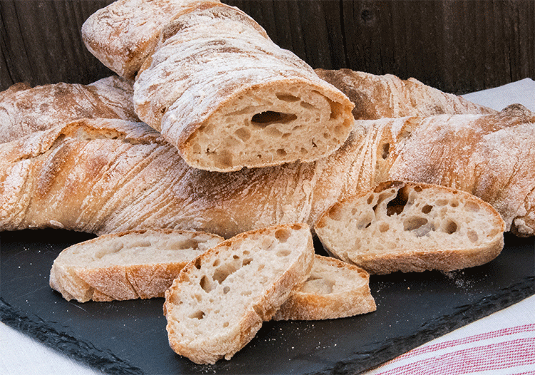 Wurzelstangerl mit Sauerteig