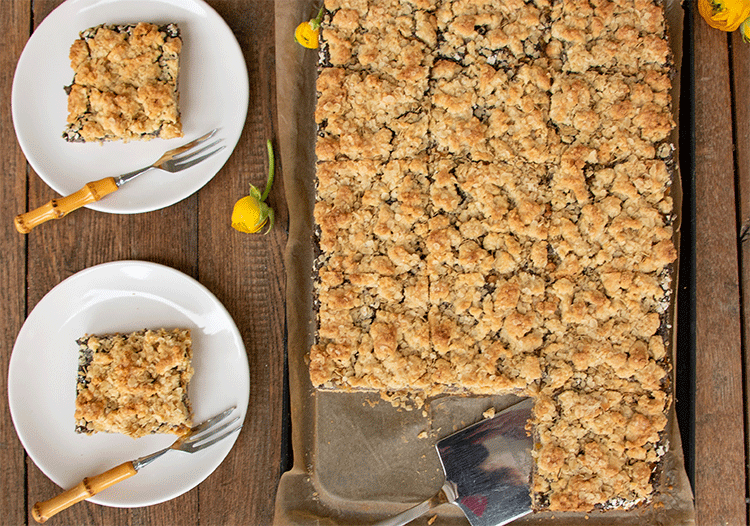 Mohn-Mandarinen-Streuselkuchen vom Blech - Küchenmomente