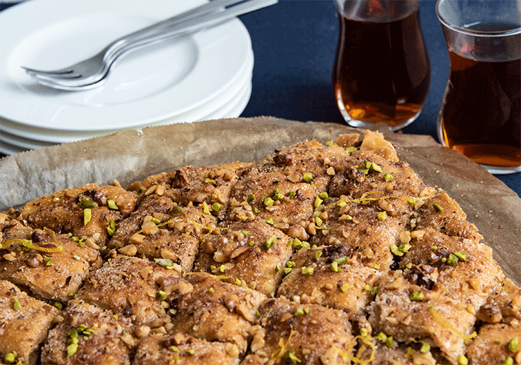 Baklava mit Walnüssen - Süße Verführung - Küchenmomente