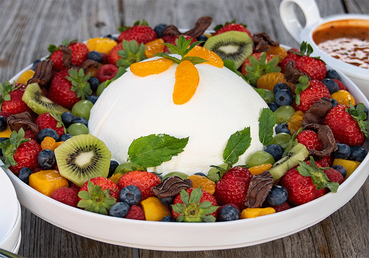 Sommerliches Dessert