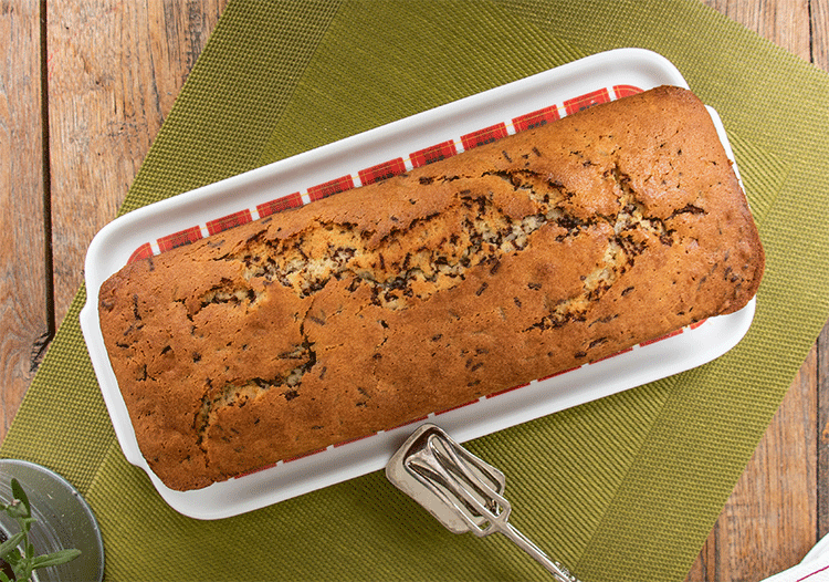 Kastenkuchen mit Schokostreuseln