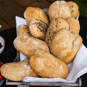 Knusprige Brötchen Elsässer Art