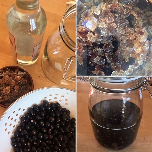 Johannisbeer-Likör und Pralinen mit Beerenfüllung - Küchenmomente