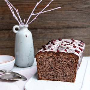 Rotweinkuchen mit Glühwein