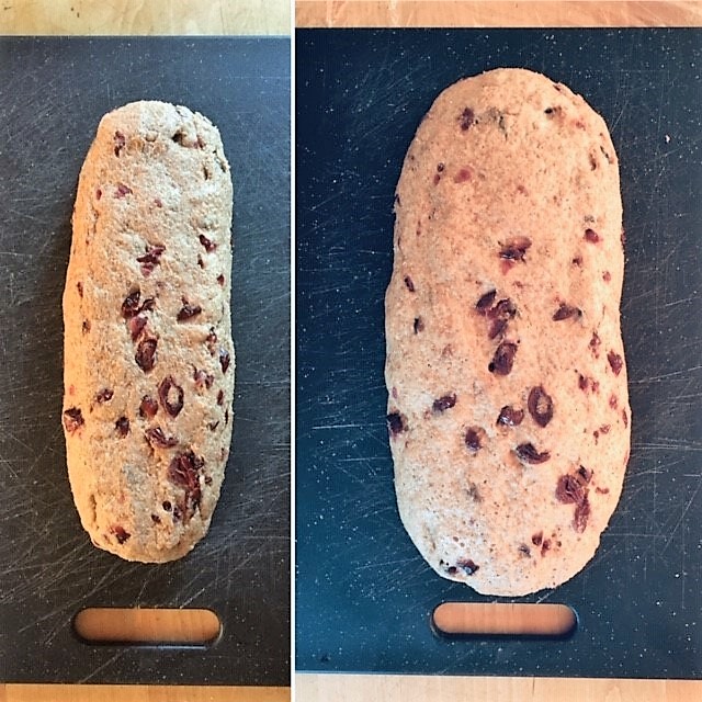 Vollkorn-Früchtebrot mit Zimt, Cranberries und Haselnüssen - Küchenmomente