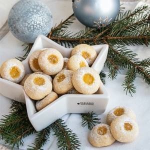 Frische Zitronenküsse - fruchtige Mürbeteigkekse mit Lemon Curd