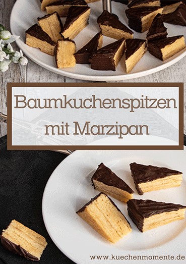 Baumkuchenspitzen mit Amaretto