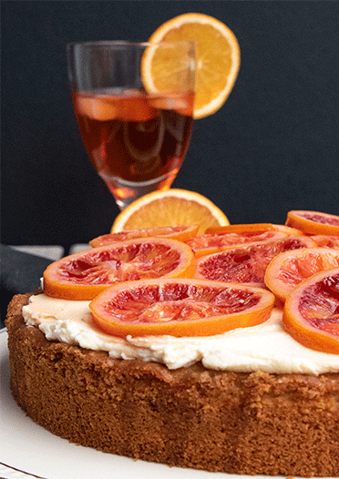 Der paasende Kuchen zum Cocktail Aperitivo:-Spritz