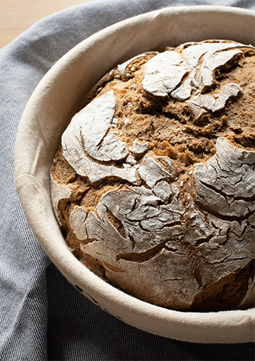 Saftiges, mildes Roggenmischbrot