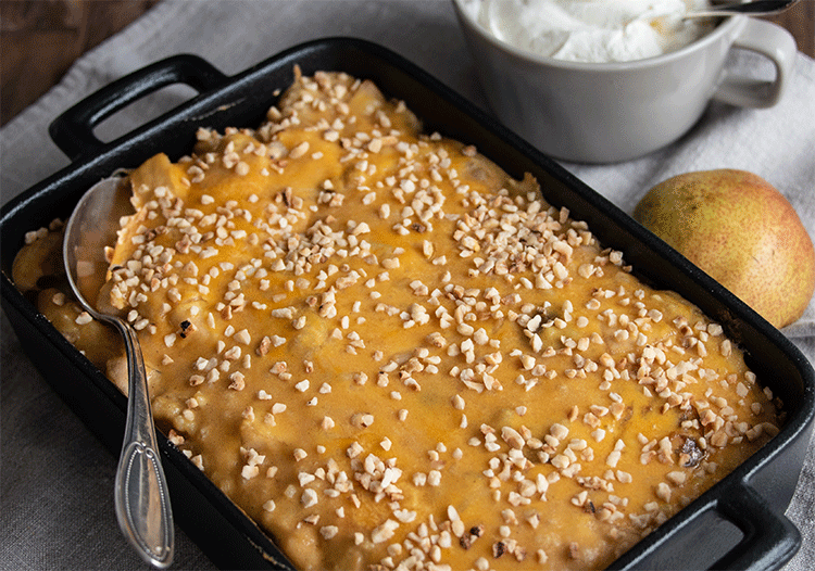 Warmes Dessert für kalte Wintertage