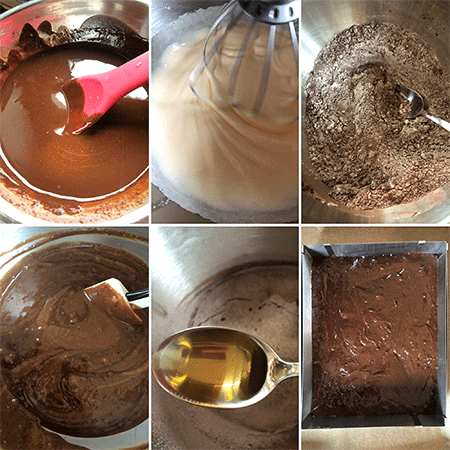 Zubereitung Brownies