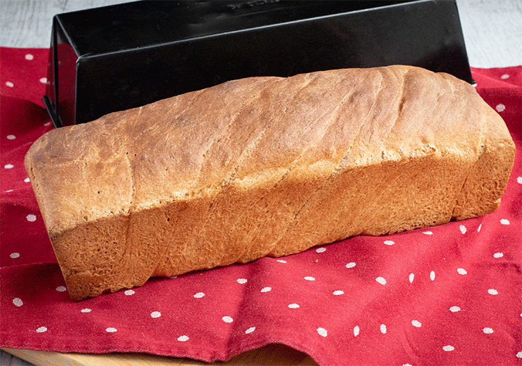 Weizenvollkorntoast selber backen