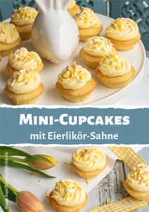 Eierlikör Mini Cupcakes Pinterstpost