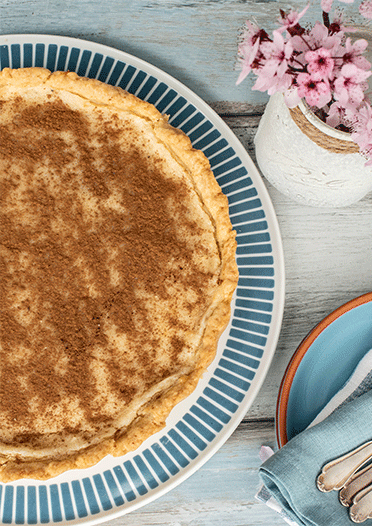 Südafrikanische Melktert (Milchtarte) - Küchenmomente