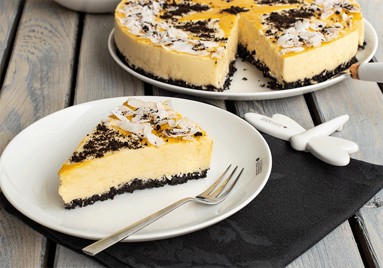 No bake Mango-Joghurt-Torte mit Schoko-Keks-Boden - Küchenmomente No bake Mango-Joghurt-Torte mit Schoko-Keks-Boden - Küchenmomente