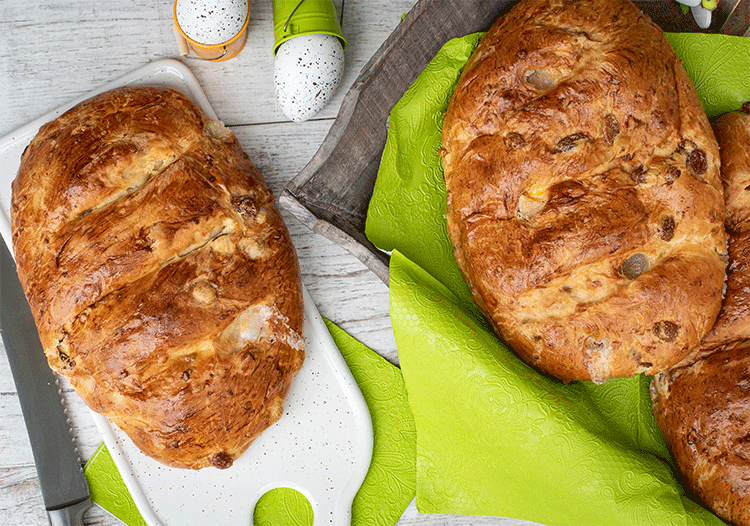 Poschweck - ein traditionelles Osterbrot aus Aachen - Küchenmomente