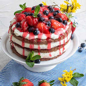 Beerige Schokotorte mit feiner Eierlikör-Note