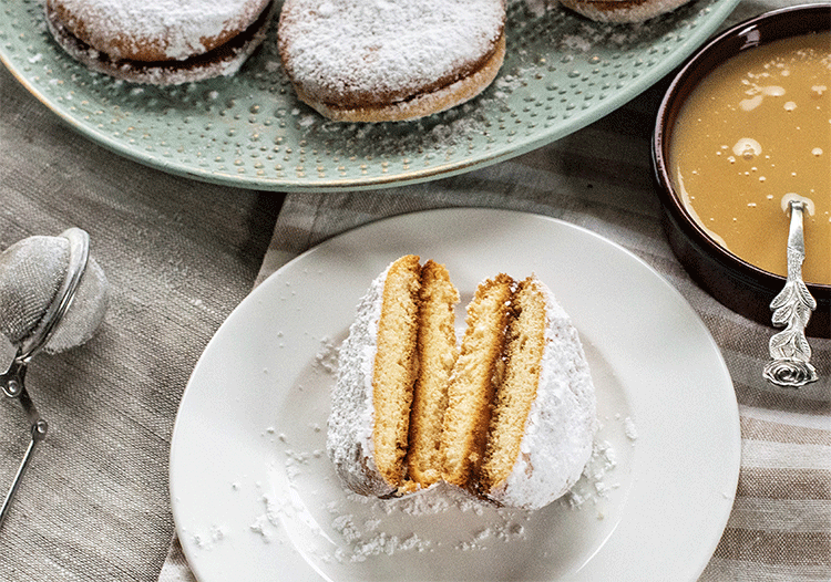 Chilenische Empolvados mit Dulce de Leche - Küchenmomente
