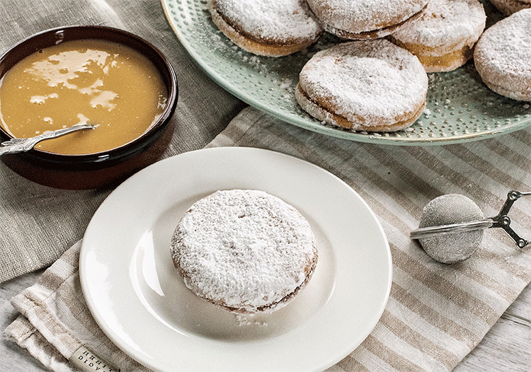 Chilenische Empolvados mit Dulce de Leche - Küchenmomente