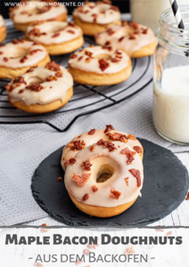 Gebackene Donuts Maple Bacon