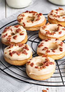 Donuts ohne Donutmaker aus dem Backofen