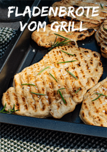 Fladenbrot vom Grill Pinterestpost