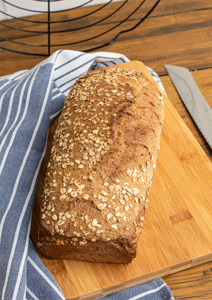 Vollkorn Brot als Kastebrot