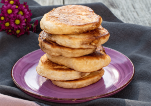 Hotteok gefüllte Pancakes aus Korea