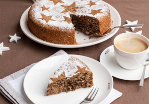 Saftiger Maronen-Walnuss-Kuchen