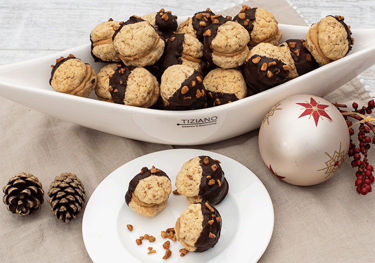 Mini Erdnuss Whoopies