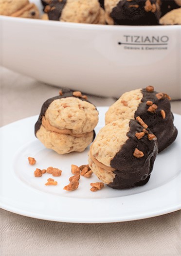 Mini Erdnuss-Whoopies - Küchenmomente Mini Erdnuss-Whoopies - Küchenmomente