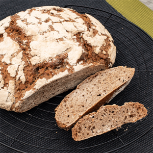 Gut verträgliches Vollkornbrot ohne Hefe