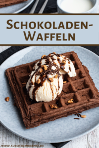 Schokoladenwaffeln Pinterestpost