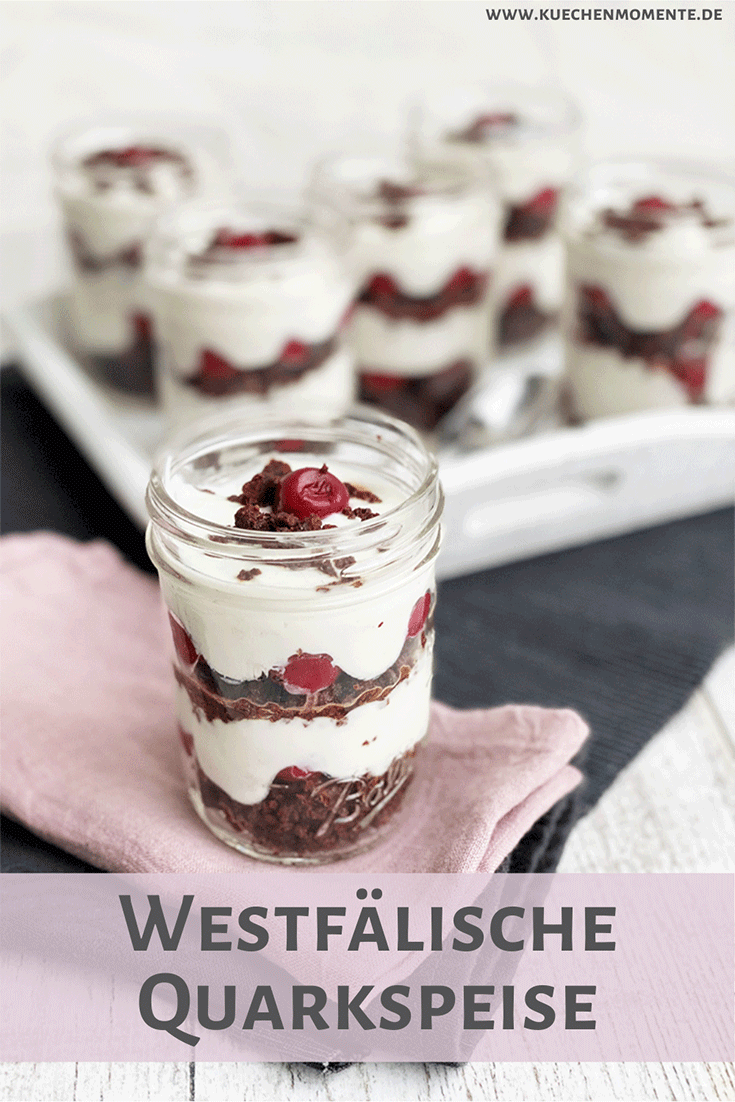 Westfälische Quarkspeise - Küchenmomente