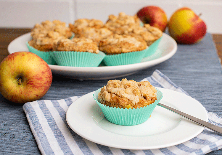 Apfel-Streusel-Muffins - Küchenmomente