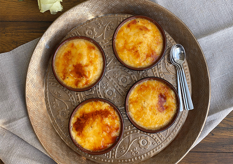 Crema Catalana Mit Muskat Zucker Kruste Von Rosi — Rezepte Suchen