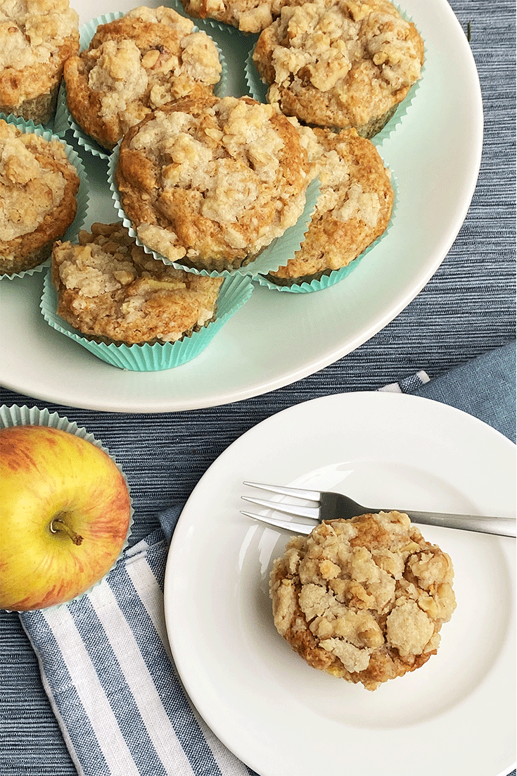Apfel-Streusel-Muffins - Küchenmomente