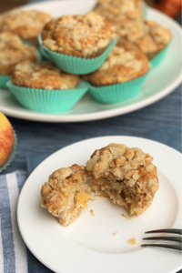 Apfel-Muffins mit Streuseln