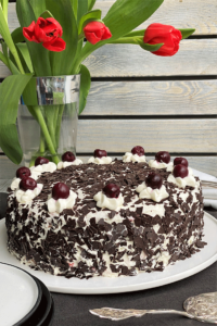 Einfache Schwarzwälder Kirsch Torte i