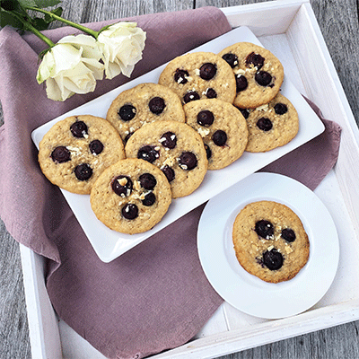 Blaubeer-Cookies