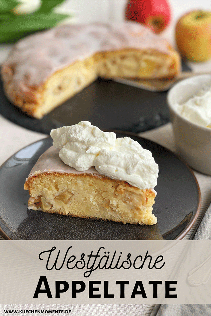 Appeltate Apfelkuchen pinterestpost