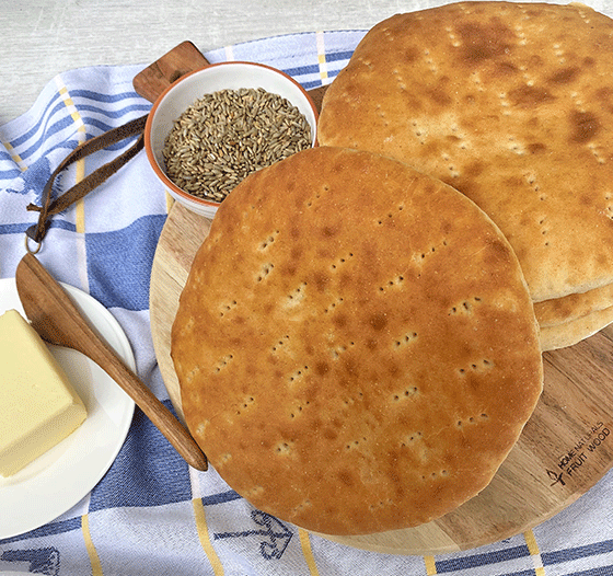 Schwedens Faldenbrote rustikal