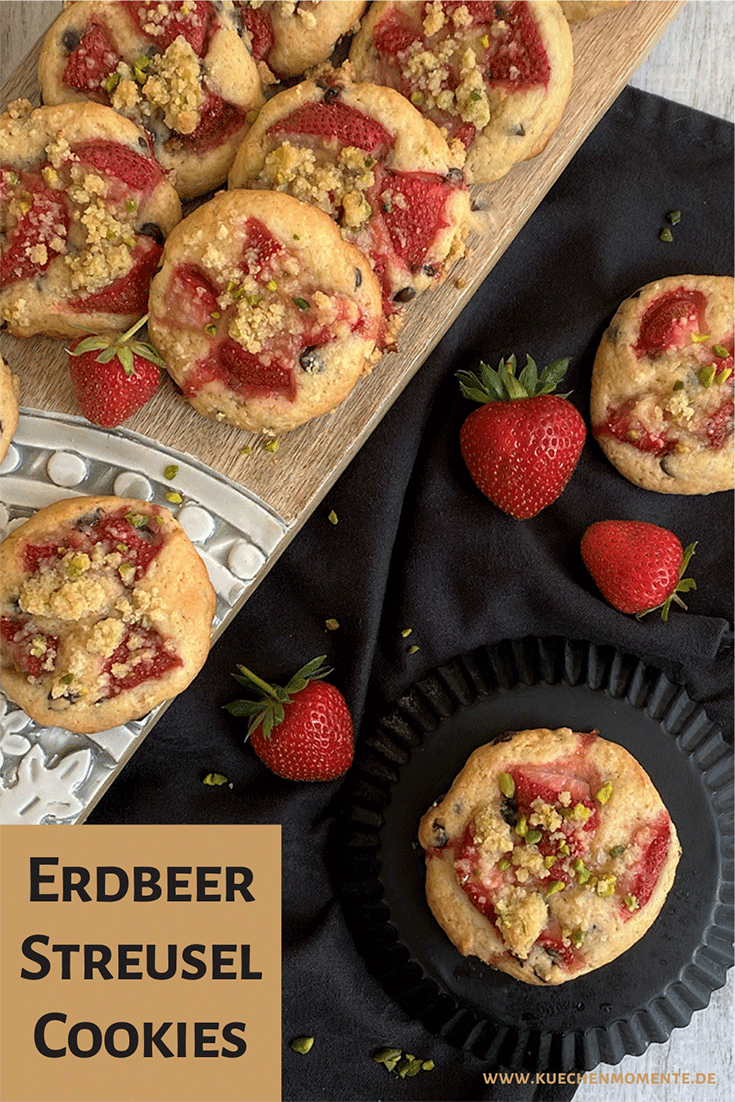 Edbeer-Cookies mit Schokolade