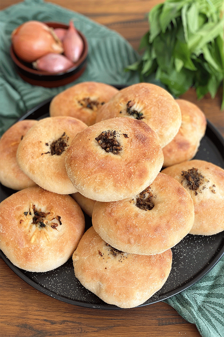 Bialys - gefüllte Brötchen