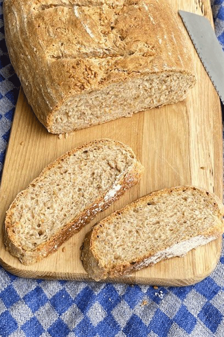 Anschnitt Joghurtbrot 